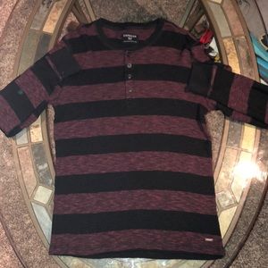 Express striped long sleeve